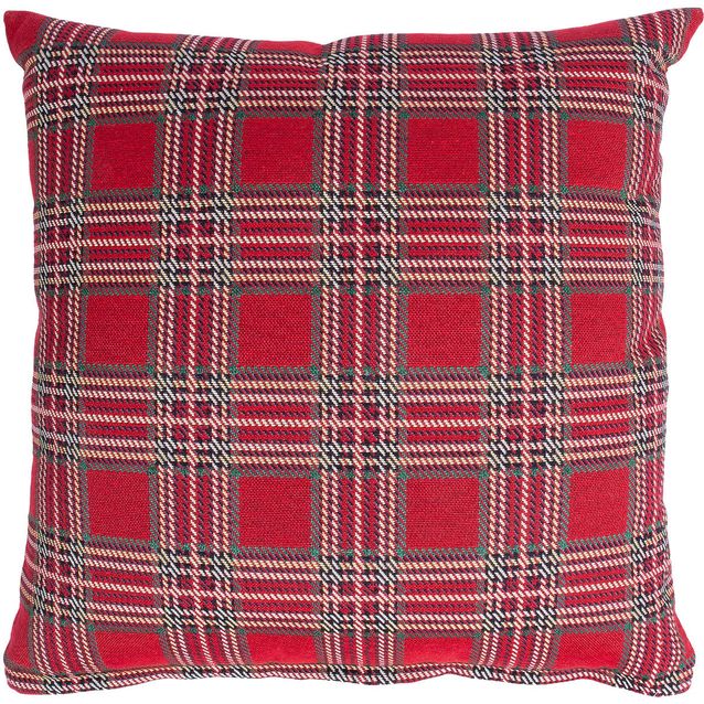 Pillow HOLLY 45x45cm, red square