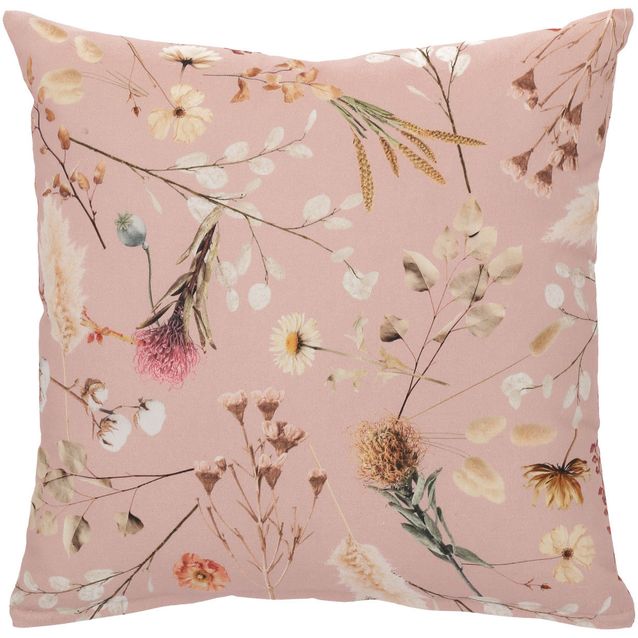 Pillow HOLLY 45x45cm, dried flowers