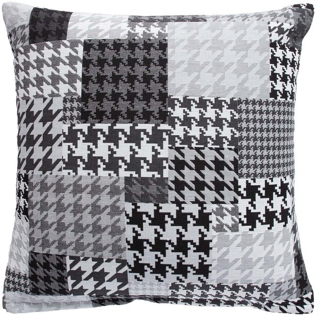 Pillow HOLLY 45x45cm, black and white