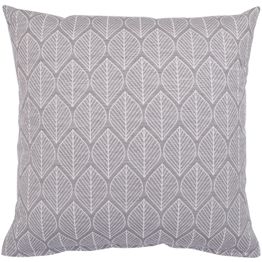 Tyyny Home4You RETRO 45x45 cm, harmaa lehti