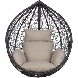 Riipputuolin pehmuste Home4You DROPLET, beige