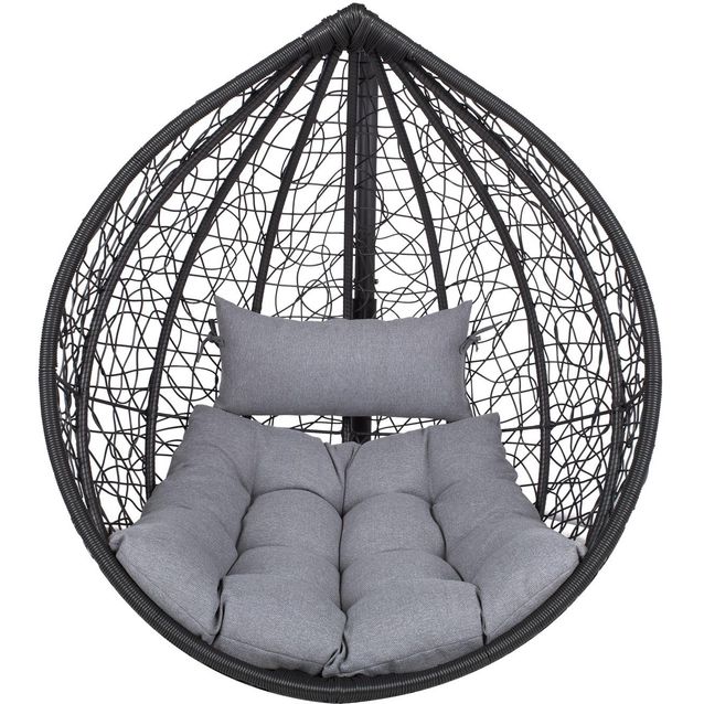 Cushion for hanging chair COCO grey