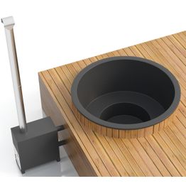 Upotettava kylpytynnyri Baltresto Tee-se-itse, 4 hlöä, Ø180cm