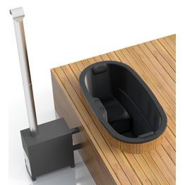 Upotettava kylpytynnyri Baltresto Tee-se-itse, 185x95cm, ovaali