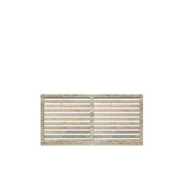 Aitaelementti Palmako Nina4 GYVPI 1800x900mm painekyllästetty harmaa, 5kpl/pkt