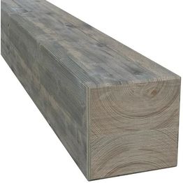 Liimapuutolppa Palmako 90x90x1000 mm painekyllästetty harmaa 5 kpl/pkt