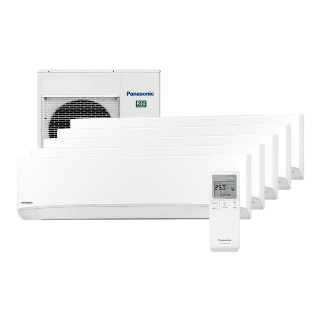 Ilmalämpöpumppu Panasonic Multisplit Z Series CU-5Z90TBE/CS-TZ25ZKEW 