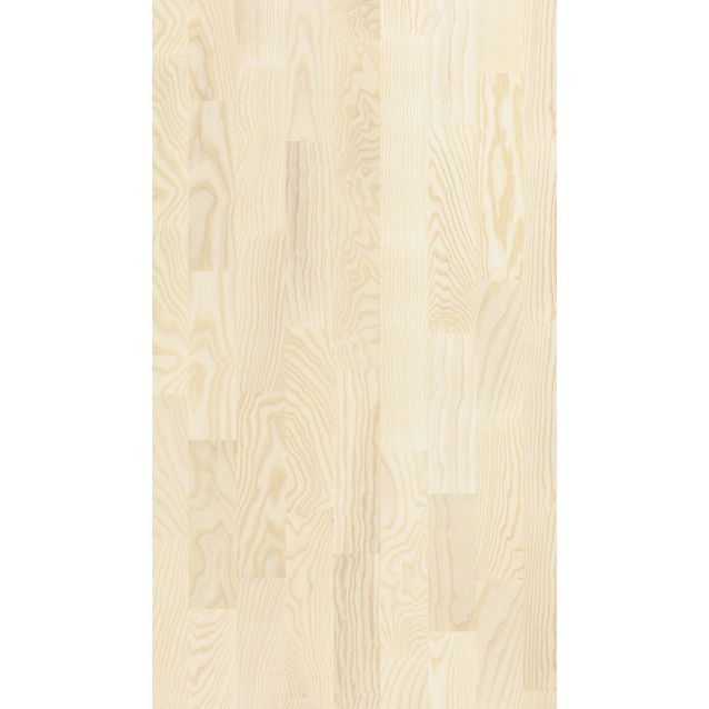 Lautaparketti Floor Experts Saarni Elite, 3-sauva, 14,3mm, valkoinen mattalakattu