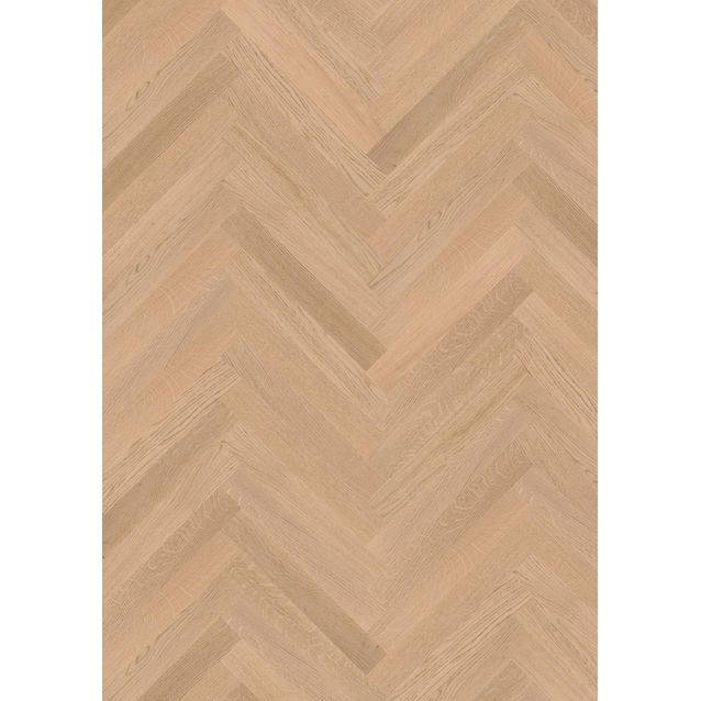 Lautaparketti Floor Experts Tammi Prestige, 3-sauva, 10,3mm, valkoinen mattalakattu