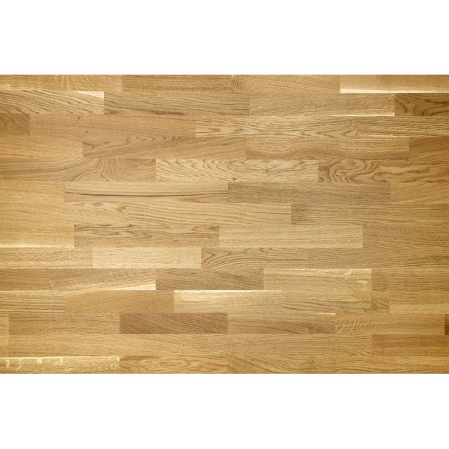 Lautaparketti Baltic Wood Country Tammi, 3-sauva, 13,3mm, mattalakattu