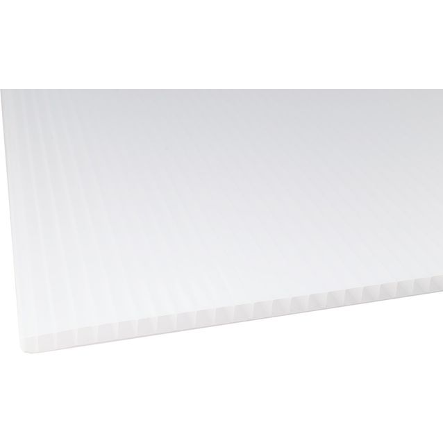 PC-kennolevy Keraplast, 10x2100x3500mm, opaali UV1