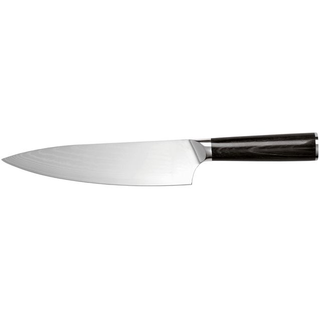 Kokkiveitsi Pepper Damascus VG10-teräs, 20cm, puukahvalla