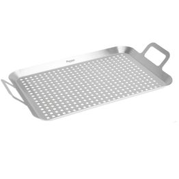 Grillialusta Pepper, 44x25x5cm, ruostumaton teräs