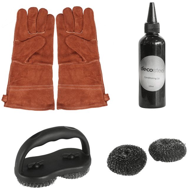 Grillinpuhdistuspaketti Pepper, mustalle ulkokeittiölle