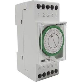 Viikkokello Perry 1IO0024, varakäynnillä, 2DIN, 16A