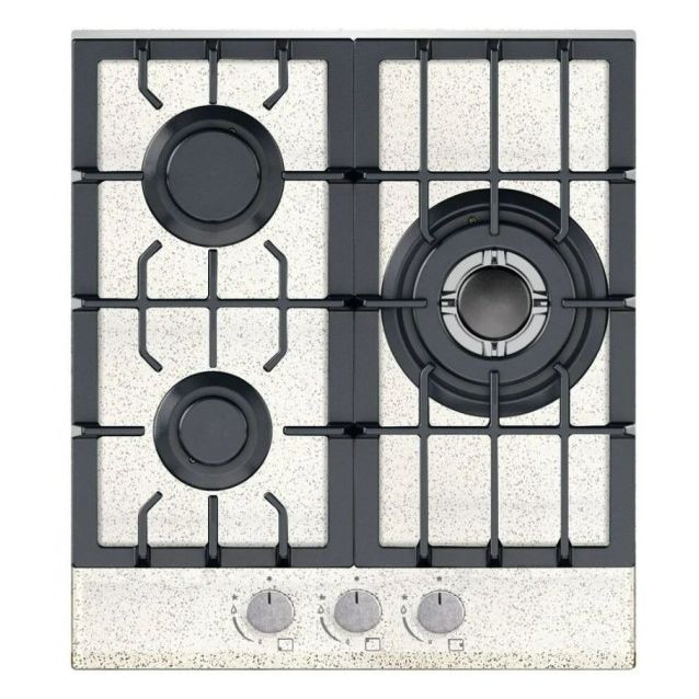 Kaasuliesitaso Schlosser PGH4511SFFD, 45cm, 3-liekkinen, beige