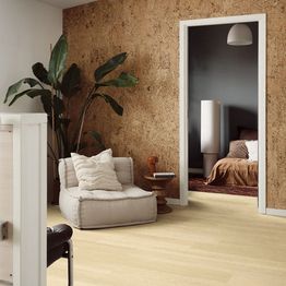 Vinyylilankku Pergo Glomma Pad Pro Light Meadow Oak, integroitu alusmateriaali