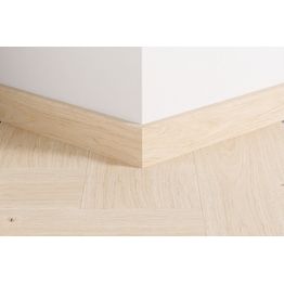 Jalkalista laminaatille Pergo, 12x58x2400mm, 08246 Ivory Oak