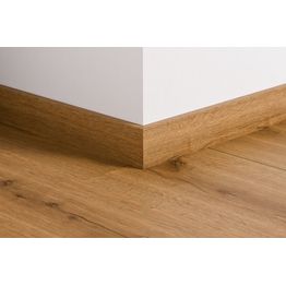 Jalkalista laminaatille Pergo, 12x58x2400mm, 08256 Hazelwood Oak