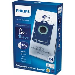 Pölypussi Philips Vacuum S-Bag Classic FC8021/03 4kpl