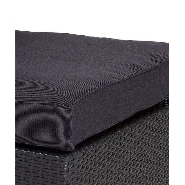 Pehmusteen päällinen Bahamas rahi/pöytä musta