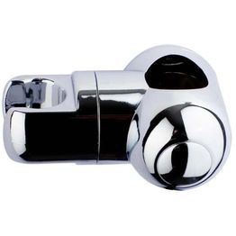 Suihkupään pidike suihkutankoon Duschy kromi 25mm tanko