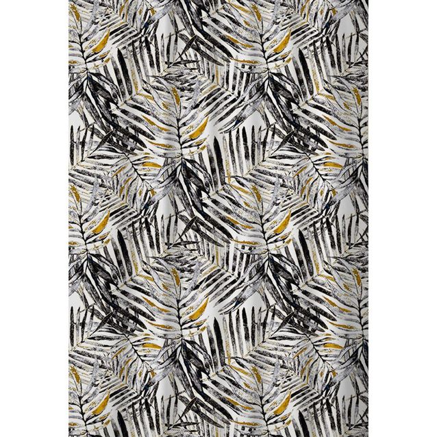 Suihkuverho Duschy 180x200 cm kultainen lehti