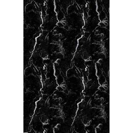 Suihkuverho Duschy marmori 180x200 cm musta