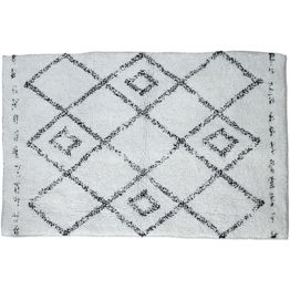 Kylpyhuonematto Duschy Borås 60x90cm vaalea