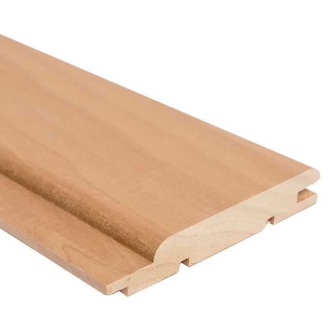 Saunapaneeli Wicco STP haapa 15x90x2100 mm lämpökäsitelty 6 kpl/pkt