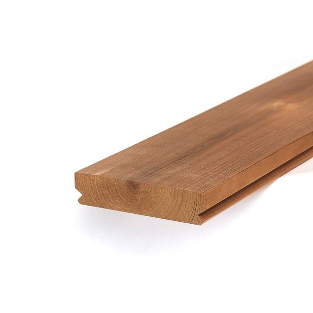 Terassilauta Lunawood ProFix 2 SHP, 26x117mm, mänty, Thermo-D lämpökäsitelty