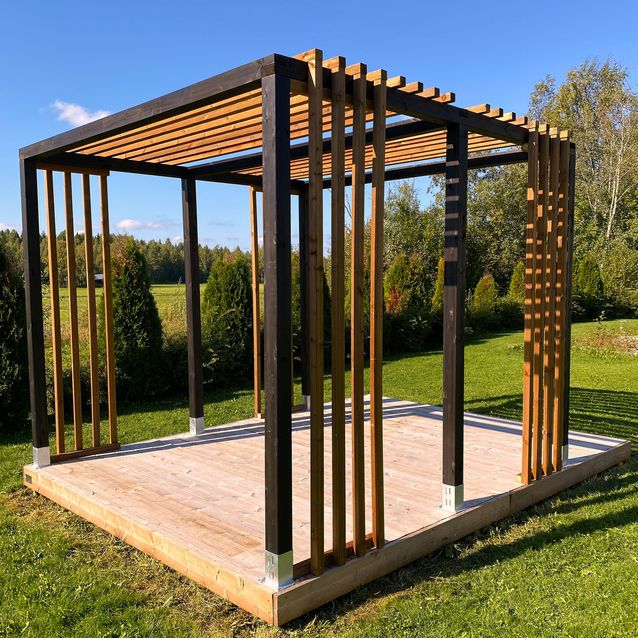 Pergola PatioN°rd Linja, 3x3m