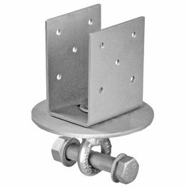 Ruuvipaalun U-kenkä 2 tuuman vaakajuoksulle