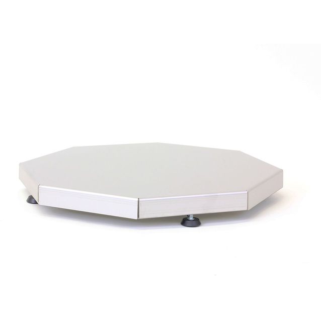 Kiukaan alusta PP-Tuote 8-kulmainen 600x600 mm ruostumaton teräs