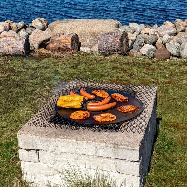 Paistotaso PP-Tuote Sepän terästä 500 mm