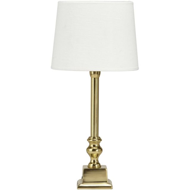 Pöytävalaisin PR Home Linné, 46cm, kulta/valkoinen