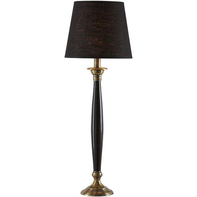 Pöytävalaisin PR Home Madison, 72cm, musta/antiikkimessinki