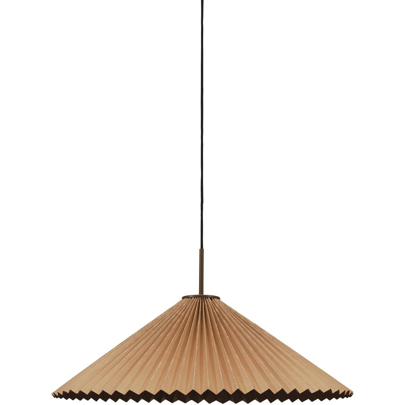 Riippuvalaisin PR Home Dora, Ø60cm, ruskea