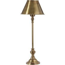 Pöytävalaisin PR Home Andrea, 55cm, metallivarjostin, antiikkimessinki