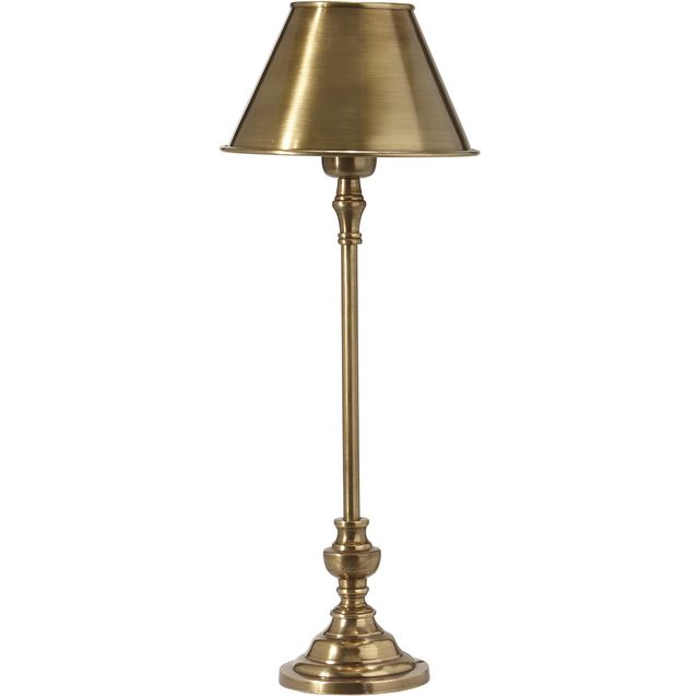 Pöytävalaisin PR Home Andrea, 55cm, antiikkimessinki