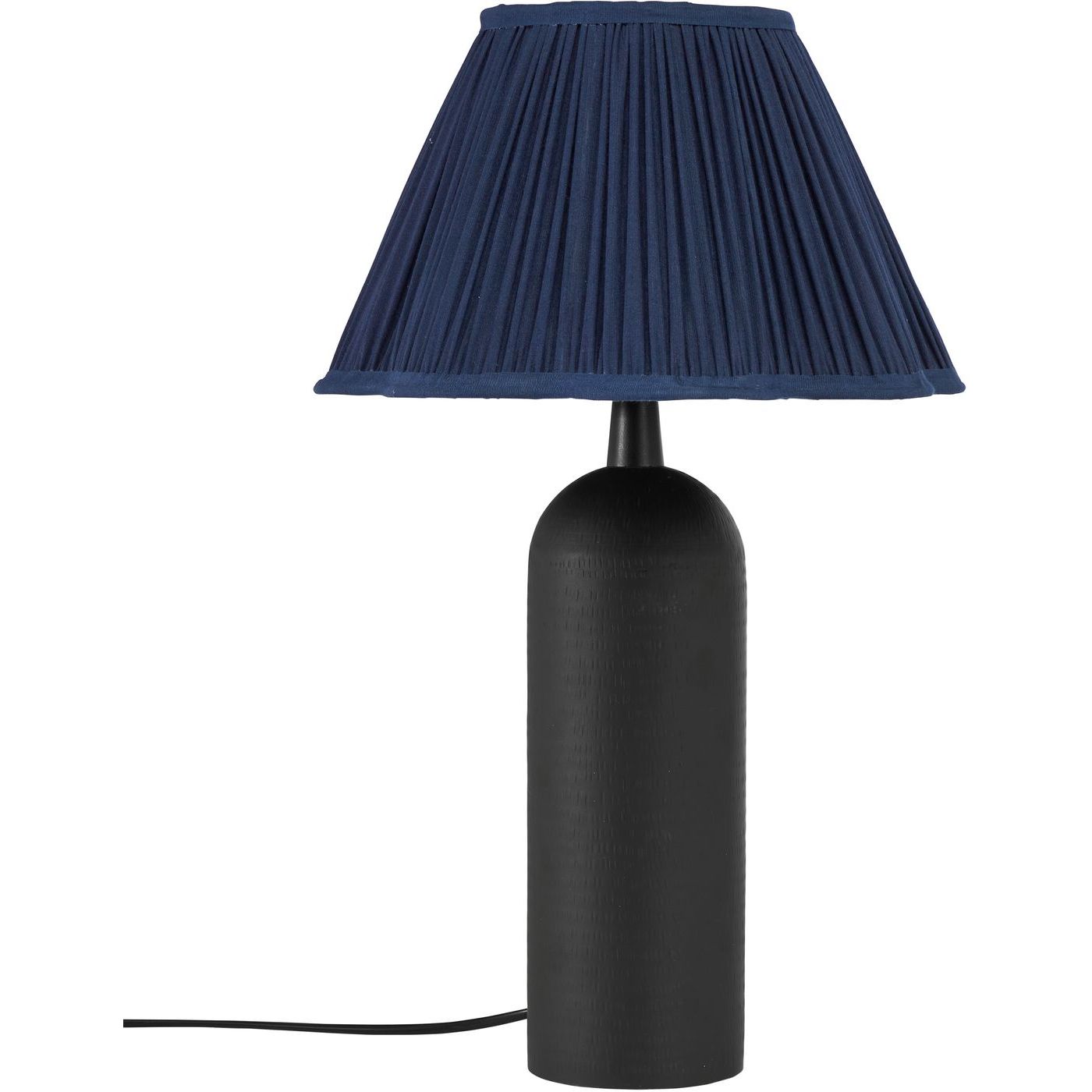 Pöytävalaisin PR Home Riley, 50cm, musta/sininen