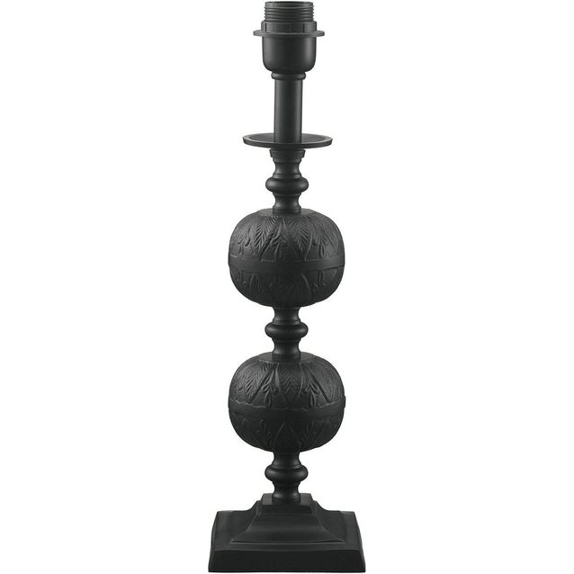 Lampunjalka PR Home Flory 45 cm musta