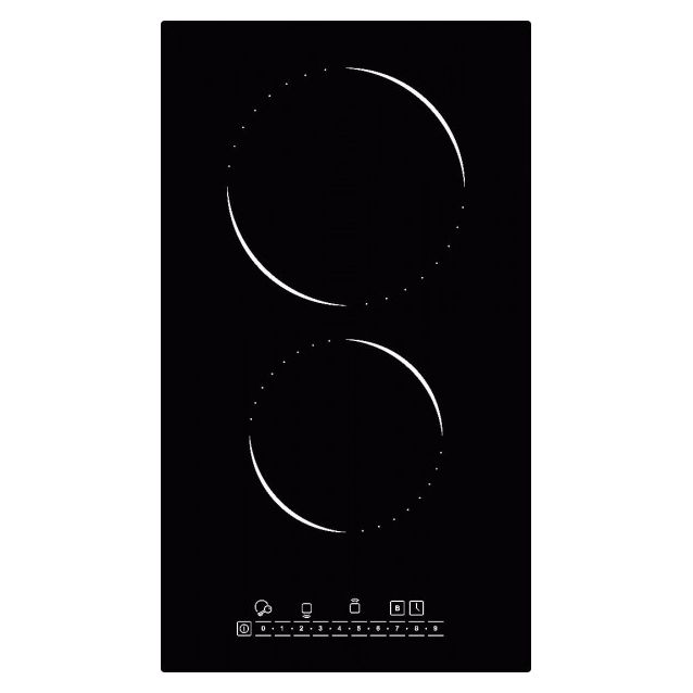 Keraaminen liesitaso Schlosser PR302B1, 30cm, musta