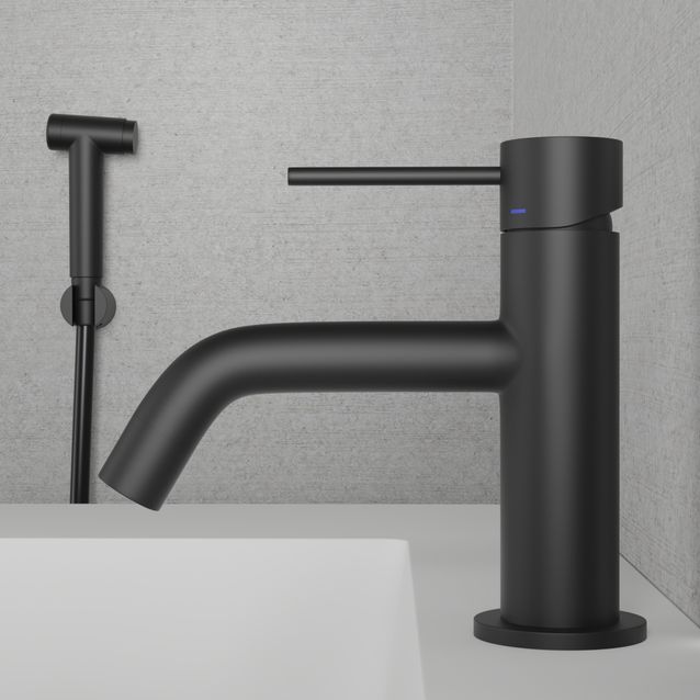 Pesuallashana Scandtap Voyage B Black, bideesuihkulla, musta