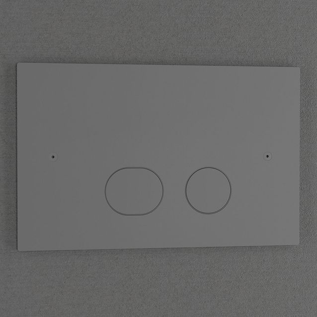 Huuhtelupainike Scandtap Style Scrap harjattu harmaa