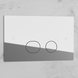 Huuhtelupainike Scandtap Style Classic, ruostumaton teräs