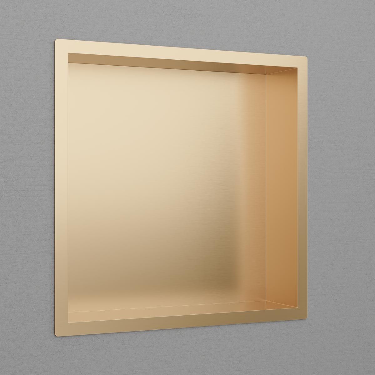 Seinähylly syvennykseen Scandtap Style 300 Sand, messinki