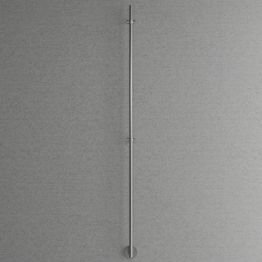 Pyyhekuivain Scandtap Steel Cozied 1 Original, 30W, ruostumaton teräs