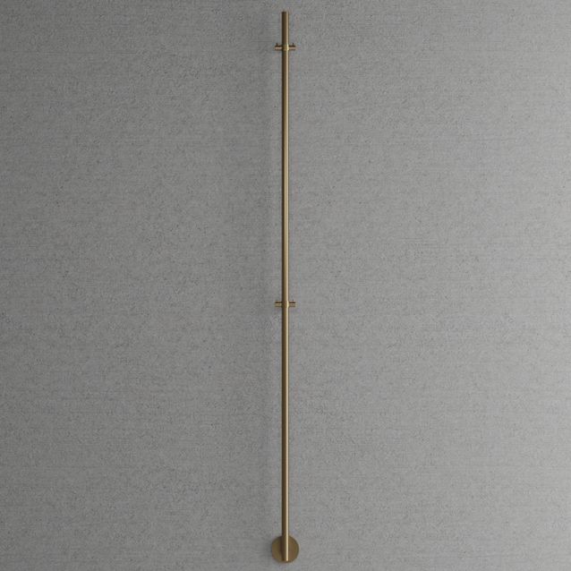 Pyyhekuivain Scandtap Steel Cozied 1 Sand, messinki