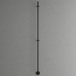 Pyyhekuivain Scandtap Steel Cozied 1 Shadow, 30W, musta